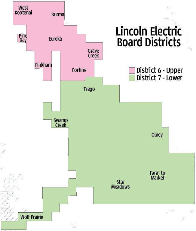 2023 Lincoln Electric Board Districts
